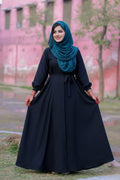 Amara Pleated A-Line Casual Abaya