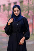 Layla Minimalist Belted Everyday Abaya