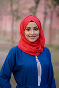 Sultana Royal Blue 2-Piece Inner Set Abaya