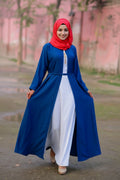 Sultana Royal Blue 2-Piece Inner Set Abaya